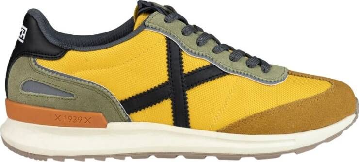 Munich Retro Dynamo Sneaker Amarillo Yellow Heren