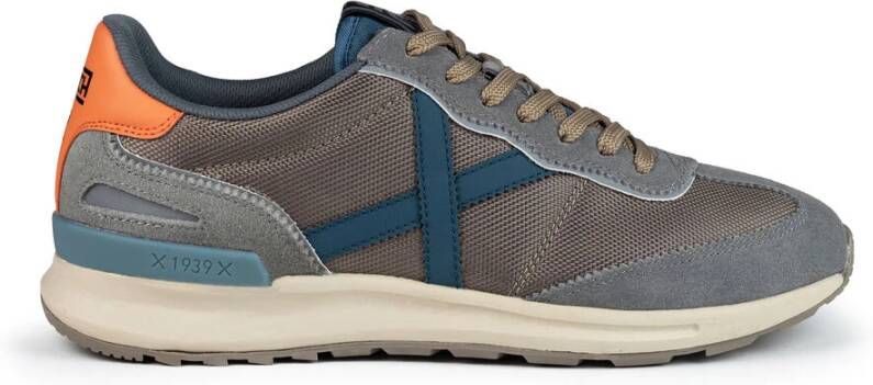 Munich Retro Dynamo Sneaker Grijs Gray Heren