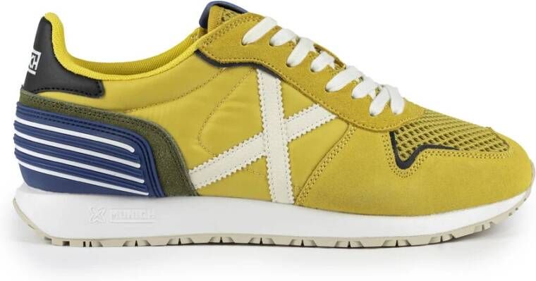 Munich Retro Running Sneaker Reinterpretation Yellow Heren