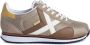 Munich Retro Sneaker Steen Bruin Wit Geel Brown Heren - Thumbnail 1