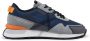 Munich Retro-sportieve Pulsar Blauwe Sneakers Blue Heren - Thumbnail 1