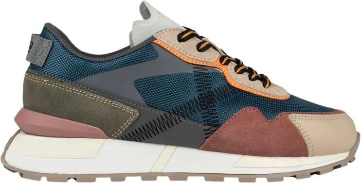 Munich Retro Sporty Pulsar Bruin Sneakers Multicolor Dames