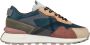 Munich Retro Sporty Pulsar Bruin Sneakers Multicolor Dames - Thumbnail 2