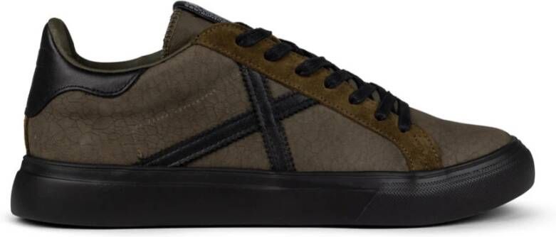 Munich Rete Tennissneaker Retro Stijl Brown Heren