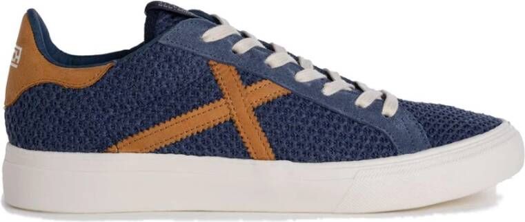 Munich Retro Tennisschoenen Blue Heren