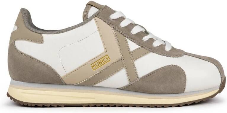 Munich Retro Witte Sapporo Sneakers Multicolor Heren