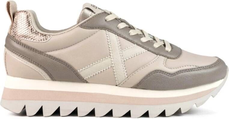 Munich Ripple Urban Sneaker Beige Dames