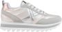 Munich Ripple Wit Grafisch Sportieve Sneaker Gray Dames - Thumbnail 1