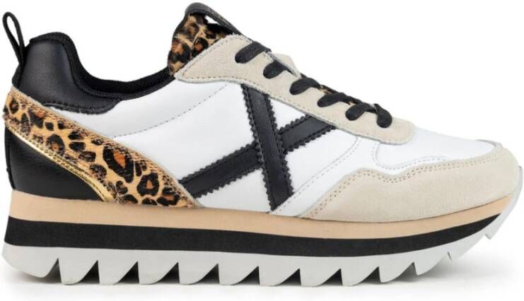 Munich Ripple Witte Urban Sneaker Multicolor Dames