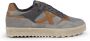 Munich Rock Stijl Sneakers Grijs Gray Heren - Thumbnail 1