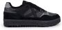 Munich Rock Stijl Zwarte Sneakers Black Heren - Thumbnail 1