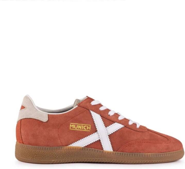 Munich Rode Barru Urban Style Sneakers Red Heren