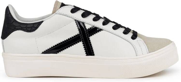 Munich Sky Rete Mode Sneaker Wit White Dames