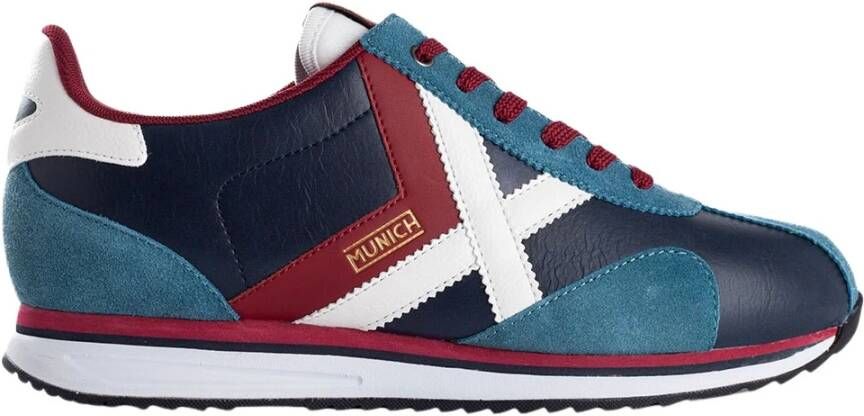 Munich Sneakers Blauw Heren