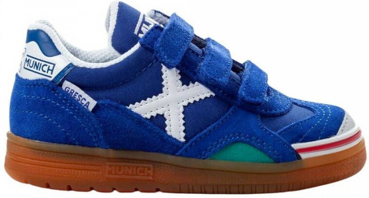 Munich Sneakers Blauw Heren