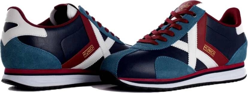 Munich Sneakers Blauw Heren