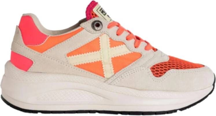 Munich Sneakers Oranje Dames