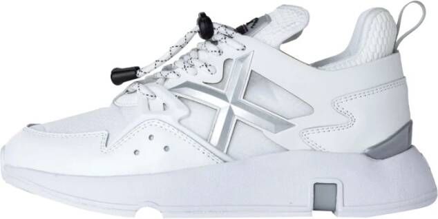 Munich Dames Sneakers Clik 41 Wit Leer Mesh White Dames