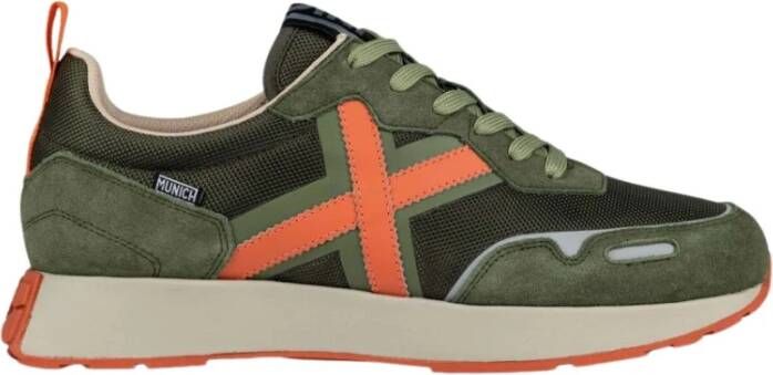 Munich Sportieve Elegantie Xemine Road Schoenen Green Heren