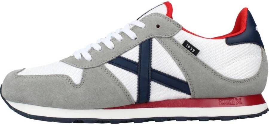 Munich Stijlvolle Casual Sneakers voor Mannen Gray Heren