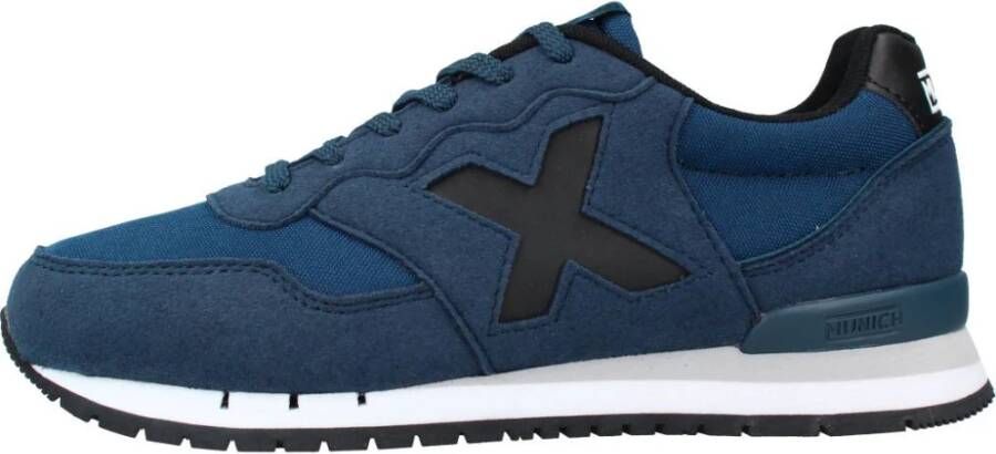 Munich Stijlvolle Dash Sneakers voor Mannen Blue Heren