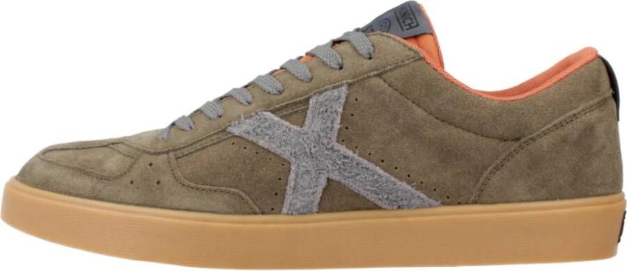 Munich Stijlvolle Sneakers voor Pauze Brown Heren