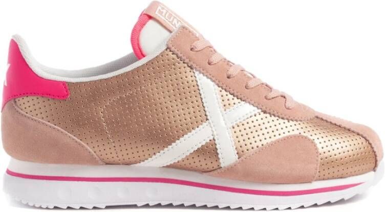 Munich Trendy Mode Sneakers Pink Dames