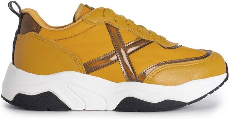 Munich Trendy Sneakers voor Mannen Yellow Heren