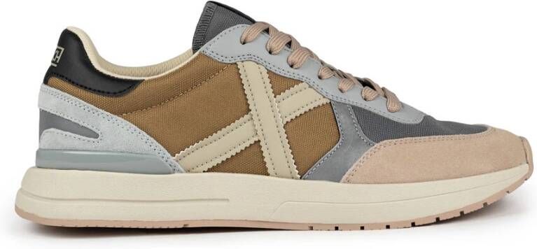 Munich Urban Outdoor Sneaker Beige Multicolor Heren