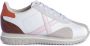 Munich Witte Dames Sneakers met Dubbele Zool White Dames - Thumbnail 1