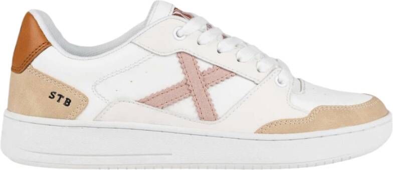 Munich Witte Stijlvolle Sneakers White Dames