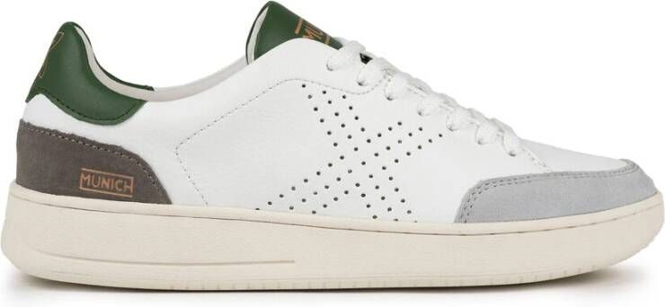 Munich X-Court Sneakers Wit White Heren