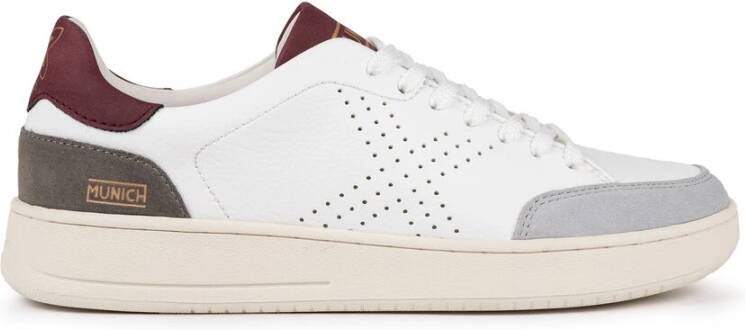 Munich X-Court Witte Sneakers White Heren