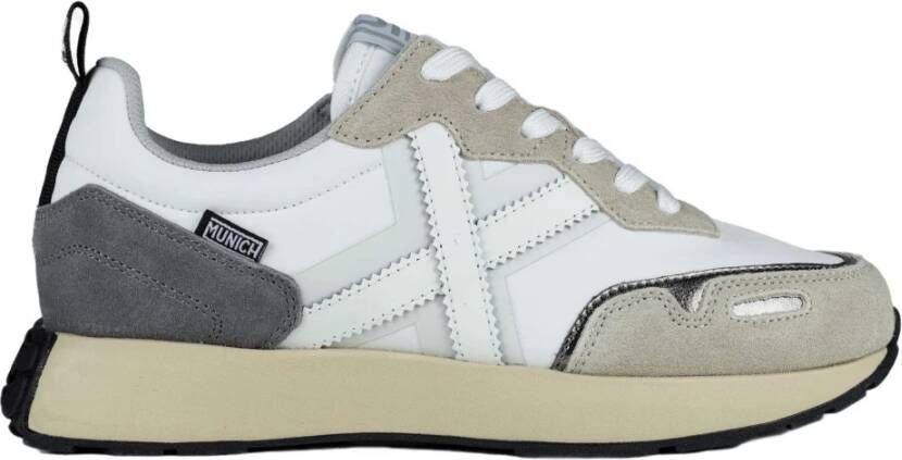 Munich Stijlvolle Xemine Sneakers Beige Dames