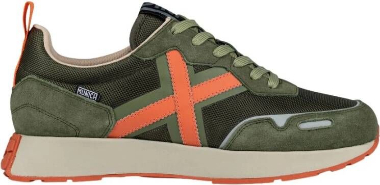 Munich Xemine Sporty Elegance Sneakers Green Heren