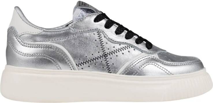 Munich Zilveren Klassieke Sneaker Gray Dames