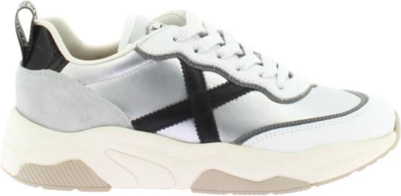 Munich Zilveren Wave Sneakers Gray Dames