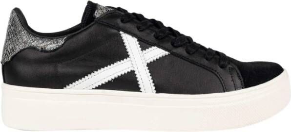 Munich Dames Sneaker Rete Sky 14 Zwart Suède Stof Black Dames