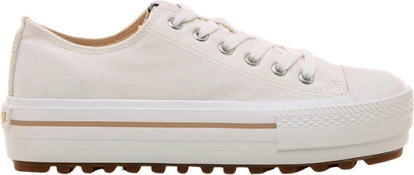 Mustang Grotere-T Sneakers White Dames