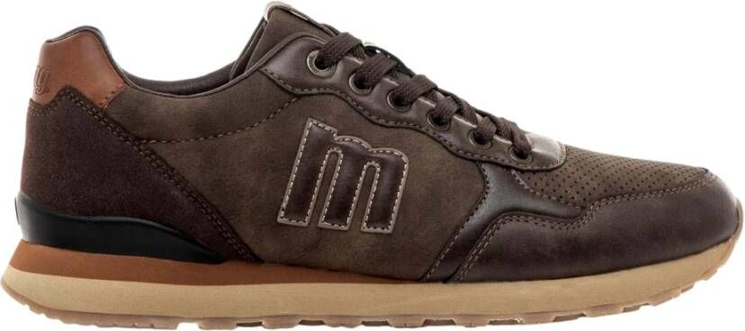 Mustang Klassieke Sneakers Brown Heren