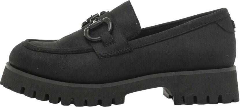 mustang Loafers Black Dames