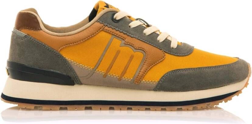 mustang Nican Sneakers Yellow Heren