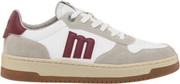 mustang OffWhite Nappa Pu Lotto Sneakers Multicolor Heren