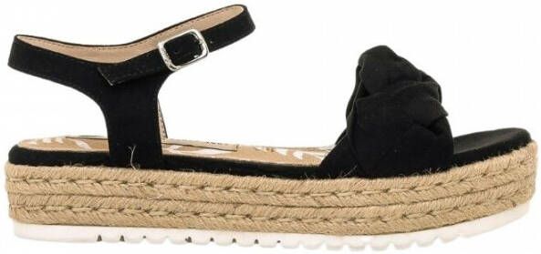 Mustang Sandalias Zwart Dames