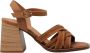 Mustang Serraje Hakken sandalen Brown Dames - Thumbnail 1