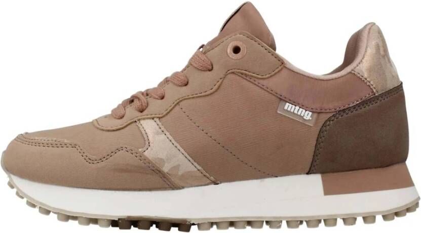 Mustang Sneakers Beige Dames