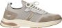 Mustang Taupe Sneaker met Elastische Enkelband Beige Heren - Thumbnail 1