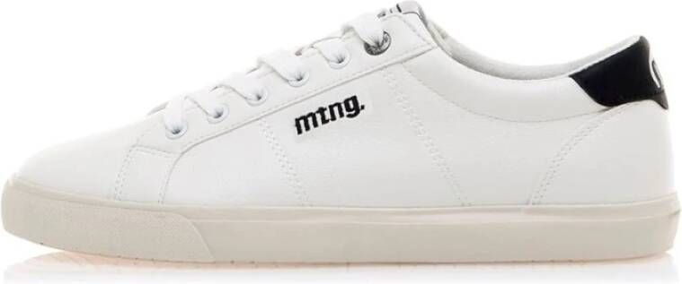 mustang Usain White Sunny Black Sneakers White Heren