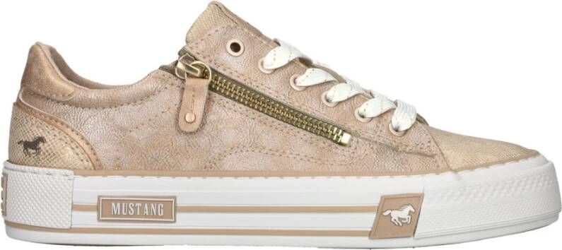 mustang veterschoen Beige Dames