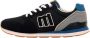 Mustang Zwarte Split Nitex Schoenen Black Heren - Thumbnail 1